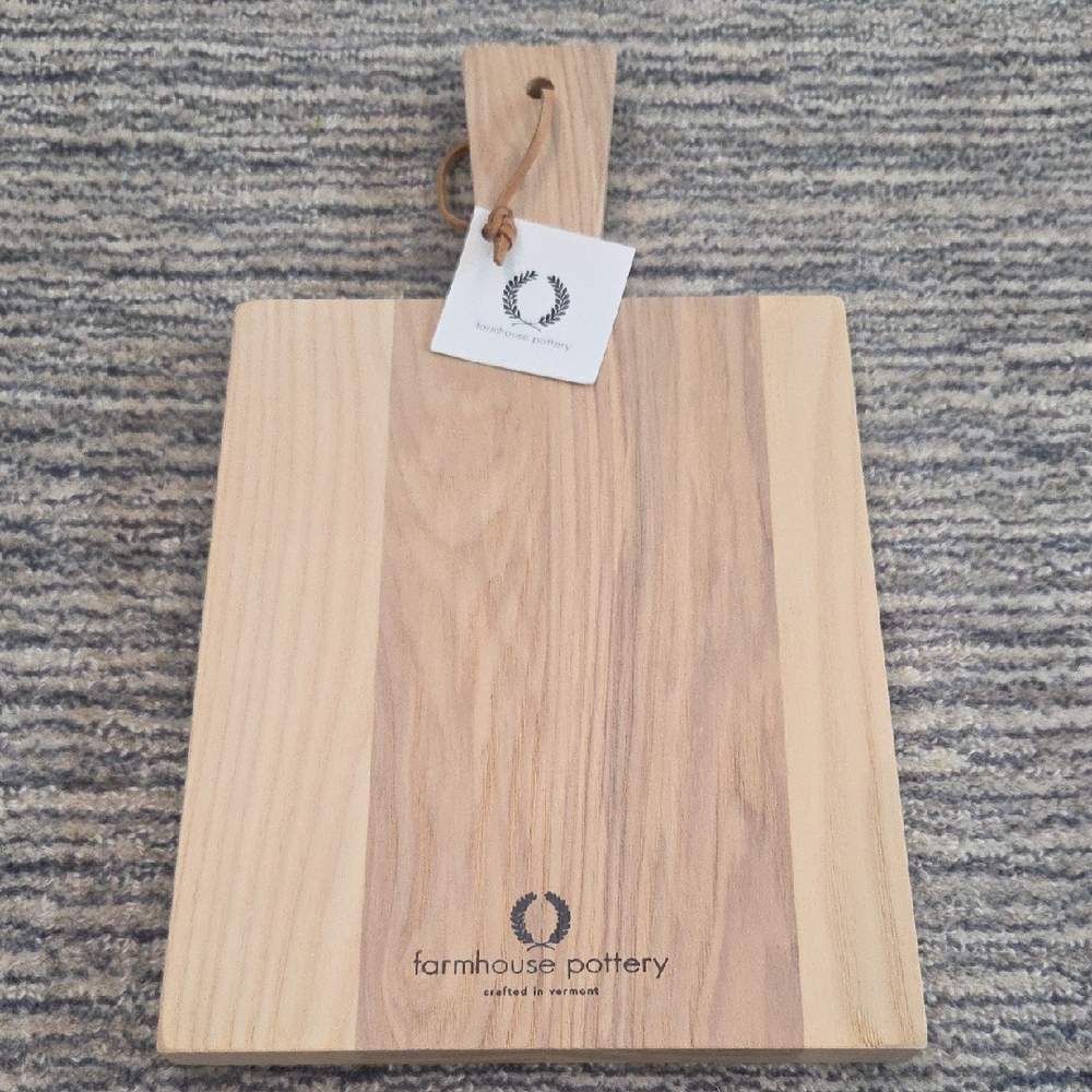 Farmhouse Pottery Wooden Cutting Board
